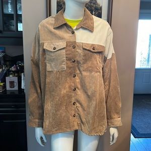 NWT!!! Beautiful nude tone corduroy.